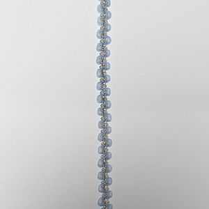 Ruban de dentelle en organza noir et blanc de 1 cm pour poupée <span class=keywords><strong>Barbie</strong></span>, robe de mariée pour enfants, ruban de bordure latérale pour chapeau - Product Image 3