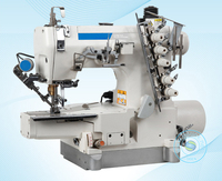 Machine à coudre électrique industrielle durable pour la couture de textile de jeans de vêtements domestiques avec l'état de coupe de fil nouveau