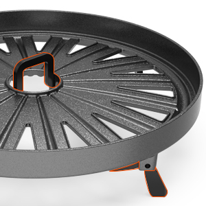 Grille de cuisson pour <span class=keywords><strong>friteuse</strong></span> avec conception multicouche-Cuisinez plus en moins de temps - Product Image 2