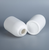 Bouteille HDPE 300ml Bouteille en plastique de couleur personnalisable avec pompe pour emballage de shampooing et de lotion pour le corps
