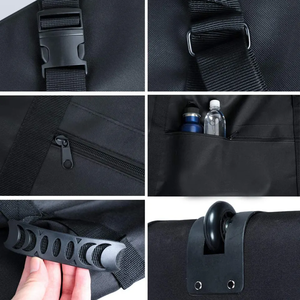 Sac de <span class=keywords><strong>transport</strong></span> pour vélo de grande capacité, imperméable, pour livraison, protection du vélo, sac de <span class=keywords><strong>transport</strong></span>, sac de vélo pliable d'extérieur avec roues - Product Image 5