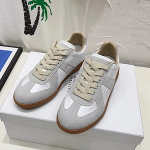 <span class=keywords><strong>Scarpe</strong></span> da Allenamento Maison Men di Alta Qualità in Pelle Retrò Versatili Casual con Lacci e Suola Piatta <span class=keywords><strong>Scarpe</strong></span> Casual di Design - Product Image 1