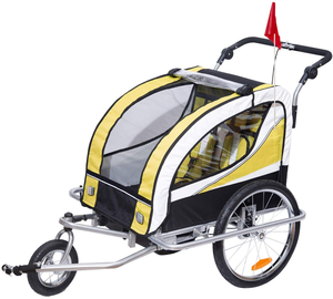 Remolque de Bicicleta para Niños y Mascotas, Plegable, para Transporte de Mercancías, <span class=keywords><strong>Accesorios</strong></span> para Bicicleta - Product Image 1