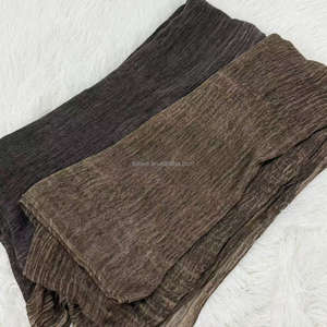 LO.LOVEオーストラリアで人気のあるイスラム教徒の女性のための控えめなクリンクルコットンヒジャーブ70 * 180cm通気性のオールシーズン - Product Image 2