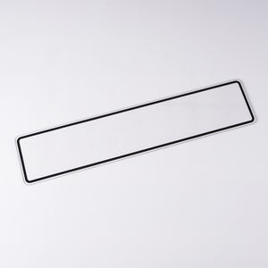52*11cm <span class=keywords><strong>plaque</strong></span> acrylique noire <span class=keywords><strong>plaque</strong></span> d'<span class=keywords><strong>immatriculation</strong></span> acrylique vierge 4D lettres acryliques 3D Gel lettres <span class=keywords><strong>plaque</strong></span> d'<span class=keywords><strong>immatriculation</strong></span> vierge taille Standard britannique - Product Image 1