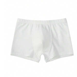 Calzoncillos de algodón orgánico de alta calidad para hombre, ropa interior de punto transpirable con logotipo en la cintura, bóxers clásicos de Vietnam para niño sólido - Product Image 5