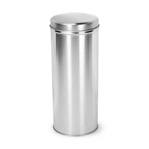 Recipiente de hojalata de metal redondo personalizado con o <span class=keywords><strong>sin</strong></span> ventana para té, café, azúcar al por mayor disponible - Product Image 2