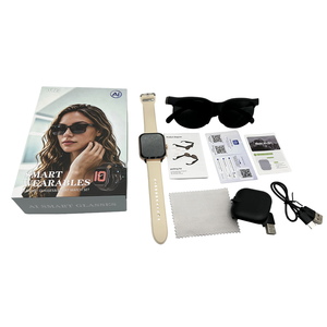 High Quality WK5 AI Audio <b>Glasses</b> and Fitness Smart Watch Support BT Heart Rate Sleep Monitoring Hands Free Calls Outdoor Sports - Product Image 2