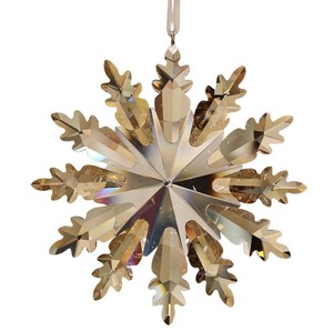 New Design K9 <b>Crystal</b> Snowflake Christmas <b>Tree</b> Ornament - Product Image 1