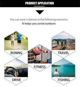 スポーツスポーツスポーツアームスリーブスポーツ肌に優しいスポーツアートフルアームスリーブ - Product Image 6