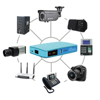 Adaptor komputer desktop Multi Output dc ups 5V 9V 12V 24v, sistem keamanan CCTV