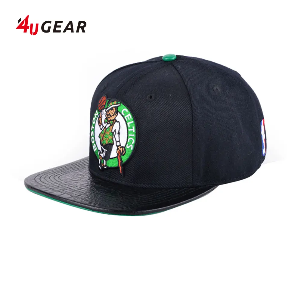 4UGEAR רקמה מותאמת אישית באיכות גבוהה 5 פאנל כובעי משאית כובעי סנאפ באק סיטונאי ישיר במפעל