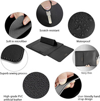 Support pour ordinateur portable, housse pour ordinateur portable, tapis de souris de jeu pour Macbook Air 13.3 Pro 14 15.6 pouces, housse en cuir pour ordinateur portable