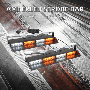 ไฟฉุกเฉิน AmberLED สีน้ำเงินแบบแท่ง  DC12-24V ติดตั้งบนกระจกหน้ารถ/แผงหน้าปัด  ไฟเตือนความปลอดภัย  สำหรับติดตั้งเพิ่มเติม/อัพเกรด - Product Image 2