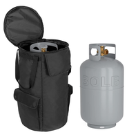 Housse de protection contre la poussière pour bouteille de propane de 30 lb de marque personnalisée pour l'extérieur, sac de transport pour bouteille de gaz propane