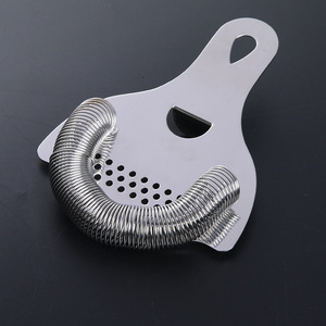 Colador de <span class=keywords><strong>Bar</strong></span> Hawthorne de Acero Inoxidable, Ecológico, Profesional y Popular para Bartenders, Ideal para <span class=keywords><strong>el</strong></span> Hogar y Bares - Product Image 4