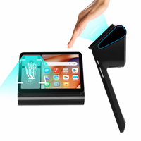 Terminal POS NFC de Doble Pantalla con Reconocimiento de Venas de la Palma de la Mano, Android 14, Escáner de Códigos QR y Impresora Térmica de 58 mm Z150P