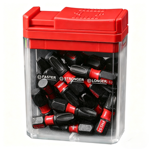 15 pièces NEWMAN Outil <span class=keywords><strong>de</strong></span> travail du bois, embouts <span class=keywords><strong>de</strong></span> perçage manuel pour bois 1"-25mm PH1, embouts <span class=keywords><strong>de</strong></span> vissage à percussion, ensemble avec mallette rigide OEM et garantie <span class=keywords><strong>de</strong></span> 3 ans - Jaune - Product Image 2