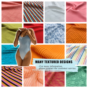 Tissu <span class=keywords><strong>de</strong></span> <span class=keywords><strong>maillot</strong></span> <span class=keywords><strong>de</strong></span> <span class=keywords><strong>bain</strong></span> en nylon Vinchy, mélange <span class=keywords><strong>de</strong></span> polyester et <span class=keywords><strong>de</strong></span> spandex coloré, style gingham, jacquard, pour bikini - Product Image 3