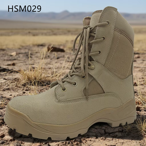 LXG, Botas de Combate para Hombre Multicolores Más Vendidas, Suministro de Fábrica, Suela de EVA+Goma de Alta Resistencia, Botas de Senderismo Marrones HSM029 - Product Image 1