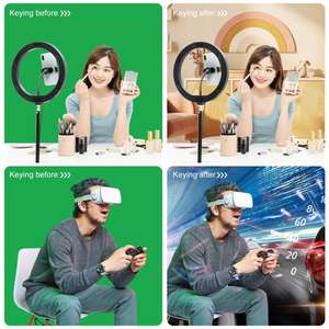 Kit <span class=keywords><strong>de</strong></span> support <span class=keywords><strong>de</strong></span> <span class=keywords><strong>fond</strong></span> photo en forme <span class=keywords><strong>de</strong></span> T PULUZ 1x2m, best-seller d'usine, avec pinces - Product Image 5