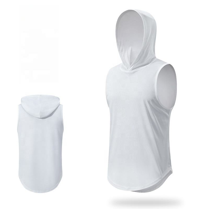 Sleeveless White Hoodies Trendy Durable Solutions