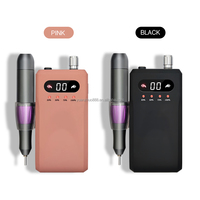 Machine à manucure et pédicure portable haute vitesse puissante avec poignée, mini perceuse à ongles