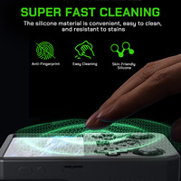 Casing Pelindung Silikon GBE R36S, Lembut, Anti-Selip, untuk Perangkat Game Genggam