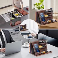 Hadiah untuk Pria yang Memiliki Segalanya, Tempat Ponsel Kayu Natal, Gantungan Kunci, Penyangga Dompet, Penyangga Jam Tangan, Organizer Meja Samping Tempat Tidur