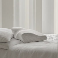 Oreiller ergonomique en mousse à mémoire de forme pour le cou, orthopédique, pour soulager les douleurs cervicales