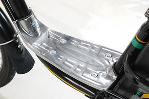 Di alta qualità 26 pollici telaio in acciaio su strada <span class=keywords><strong>E</strong></span> ciclo sigillato fondo grigio colore posteriore Drive adulto bici elettrica con ammortizzatore - Product Image 6