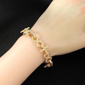 Luxury 925 <b>Silver</b> Bezel Set Moissanite Round Brilliant Cut Charm <b>Bracelet</b> Hip Hop Fashion Streetwear Unisex Jewelry - Product Image 3