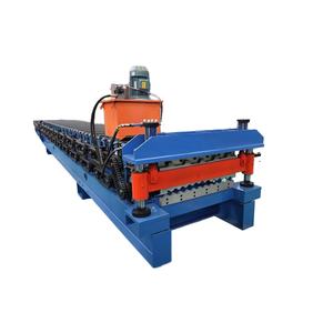 이중층 타일 프레스 PLC 제어 모터 펌프 높은 생산성 3000kg 1250mm 급지 폭 0.3-0.8mm 롤링 두께 - Product Image 1