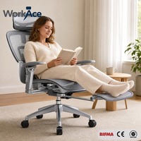 Chaise de bureau moderne à inclinaison progressive CE EN 1335, pivotante, à roulettes, inclinable, hauteur réglable, vente en gros, approvisionnement en vrac direct usine
