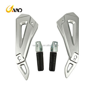 Pièces de carrosserie de moto WANOU EN125, ensemble repose-pieds arrière, support de repose-pieds, support de pédale arrière de moto - Product Image 1