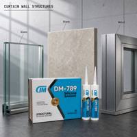 Adhésif silicone neutre structurel résistant aux intempéries pour la construction de murs-rideaux en marbre et verre – Vente en gros