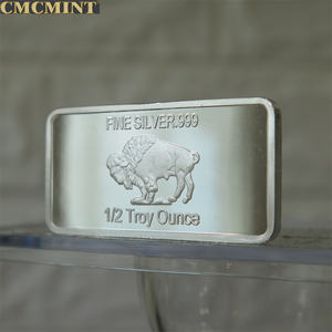 Moneda de desafío más nueva 1/2 onza troy Estados Unidos Buffalo Bar monedas conmemorativas - Product Image 5
