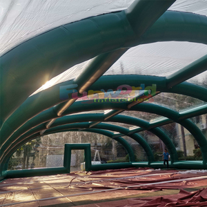 Dôme de piscine gonflable en PVC, transparent, hermétique, résistant à la pluie, avec pompe - Product Image 6