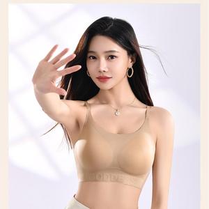 M-2XL <span class=keywords><strong>reggiseno</strong></span> a tazza fisso <span class=keywords><strong>trasparente</strong></span> invisibile sottile da donna <span class=keywords><strong>con</strong></span> bella pelle posteriore senza tracce di colore fondotinta - Product Image 4