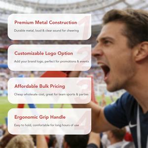 Promosyon ucuz özel spor oyunu gürültü üreticisi Cowbell Metal inek çan - Product Image 4