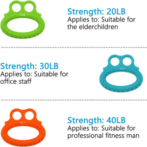 Cao cấp viêm khớp giảm đau cổ tay tay Grip strengthener đặt ngón tay Exerciser Silicone sức mạnh huấn luyện viên - Product Image 2