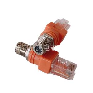 Fabricant personnalisé <span class=keywords><strong>RJ45</strong></span> RF 8P8C mâle F femelle <span class=keywords><strong>Prise</strong></span> tête cristal Matériau de contact en cuivre <span class=keywords><strong>Prise</strong></span> femelle <span class=keywords><strong>coaxiale</strong></span> - Product Image 1