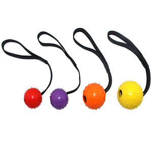 Juguete Molar Portátil y Ecológico para Entrenamiento de Mascotas con Cuerda de Nailon y Pelota de Goma Indestructible para Masticar y Jugar, Tamaños S/M/L - Product Image 5
