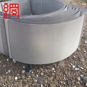 Hàn dây thép không gỉ Màn hình sàng với nêm uốn cong thiết kế dây thép lưới sản phẩm - Product Image 2