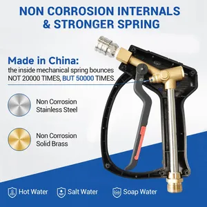 Pistola de Agua a Presión Nilfisk <span class=keywords><strong>Parkside</strong></span> con Conector para Manguera de Limpieza de Autos, <span class=keywords><strong>Herramientas</strong></span> de Limpieza Eficientes - Product Image 4