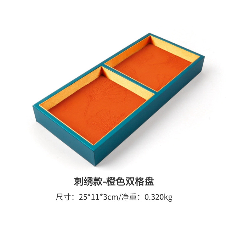 B04 Naranja - Placa de doble rejilla 25*11*3cm