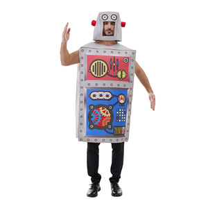 Disfraz de Robot Adulto para Fiesta de Halloween, Disfraz de Cosplay, Disfraz Divertido para Jugar a Roles, para Hombres y Mujeres - Product Image 1