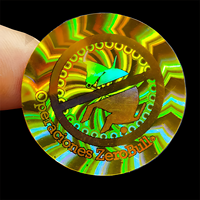 Étiquette autocollante holographique anti-contrefaçon personnalisée Autocollants hologramme Étiquette hologramme 3d