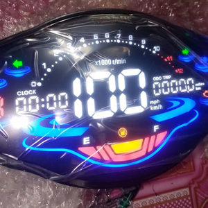 Velocímetro Digital LCD para Motocicleta, Tablero de Instrumentos para Honda WAVE100 100R, Odómetro, Tacómetro - Product Image 5