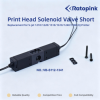 Tête d'impression Ratopink VB-S112-1341, électrovanne courte, remplacement pour imprimante CIJ V-jet 1210/1220/1510/1610/1240/1280